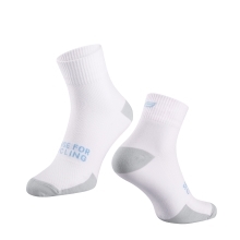ponožky FORCE EDGE, bílo-šedé